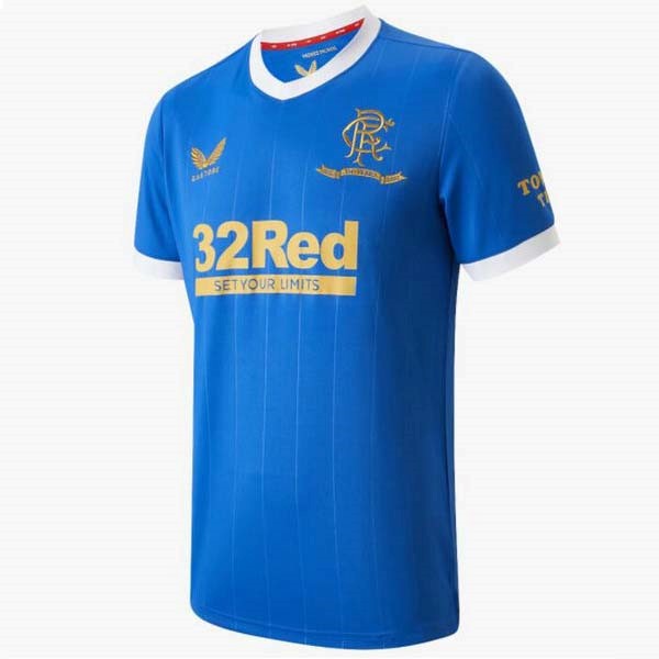 Tailandia Camiseta Rangers Replica Primera Ropa 2021/22